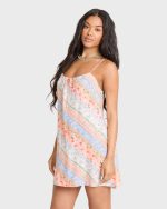 So Simple Mini Dress - Pale Peach - Image 4