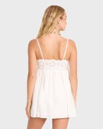 Light And Airy Mini Dress - Salt Crystal - Image 2