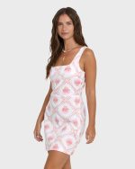 Sunlit Sky Mini Dress - Salt Crystal - Image 4