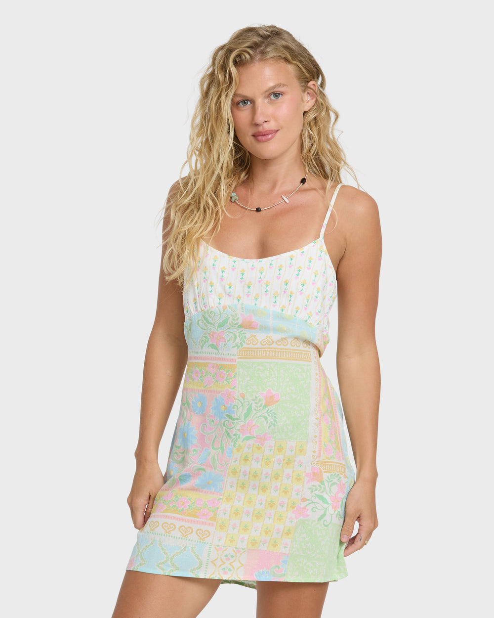BL000973W_WTI_OM-F.jpg Little Crush Mini Dress - White Multi - Image 1