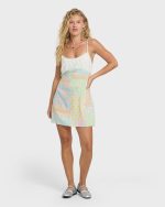 Little Crush Mini Dress - White Multi - Image 3
