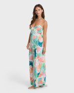 Blue Horizons Maxi Dress - Misty Blue - Image 4