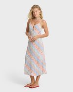 Fresh Daze Midi Dress - Pale Peach - Image 4