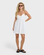 Jia Knit Mini Dress - Salt Crystal - Image 3