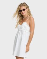 Jia Knit Mini Dress - Salt Crystal - Image 4