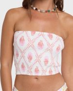 Keep It Simple Shell Ya Later Tube Top - Salt Crystal - Image 5