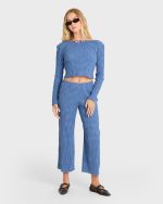 Twilight Dreamer Long Sleeve Woven Shirt - True Navy - Image 3