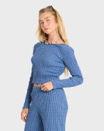 Twilight Dreamer Long Sleeve Woven Shirt - True Navy - Image 4