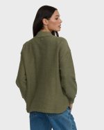 Fire Side Fleece Shacket - Canteen - Image 2