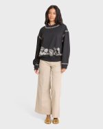 Sea Treasure Kendal Crewneck Sweatshirt - Black Sands - Image 3