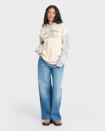 Gold Coast Pullover Hoodie - Salt Crystal - Image 3