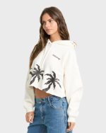 Spring Break Pullover Hoodie - Salt Crystal - Image 4