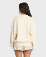Summer Kendal Crewneck Sweatshirt - White Cap - Image 2