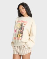 Summer Kendal Crewneck Sweatshirt - White Cap - Image 4