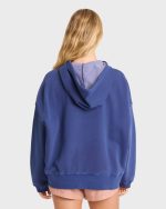 Find Paradise Palm Pullover Hoodie - True Navy - Image 2