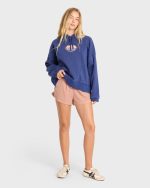 Find Paradise Palm Pullover Hoodie - True Navy - Image 3