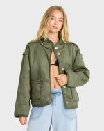 Camper Reversible Fleece Jacket - Canteen - Image 4