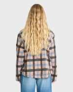 Adventure Division Breezy Fleece Shacket - Blue Bell - Image 2
