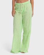 Sun Lit Cover Up Pants - Green Glow - Image 5