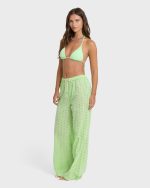 Sun Lit Cover Up Pants - Green Glow - Image 4