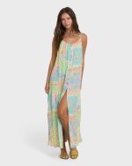 Perla Maxi Dress - White Multi - Image 3