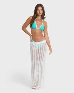 The Keys Knit Midi Skirt - Salt Crystal - Image 3