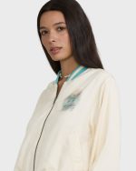 Sea Friends Bomber Jacket - White Cap - Image 5