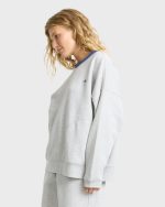 Sunset Palm Crewneck Sweatshirt - Heather Gray - Image 4