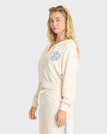 Palm 73 Zip-Up Hoodie - White Cap - Image 4