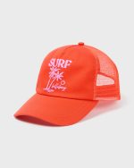 Sunday Trucker Hat - Vermillion Orange - Image 3