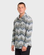 Furnace Long Sleeve Flannel Shirt - Alloy - Image 4