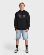 Tribal Pullover Hoodie - Black - Image 3