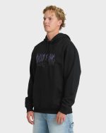 Tribal Pullover Hoodie - Black - Image 4