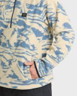A/Div Boundary Mock Neck Half-Zip Sweatshirt - Sand Khaki - Image 4