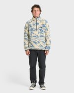 A/Div Boundary Mock Neck Half-Zip Sweatshirt - Sand Khaki - Image 5