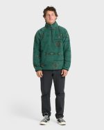 A/Div Boundary Mock Neck Half-Zip Sweatshirt - Smoke Pine - Image 5
