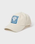 Corduroy Dad Cap Hat - White Cap - Image 4