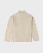 Bad Dog Progress Mock Neck Quarter-Zip Sweatshirt - Oatmeal - Image 8