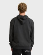 Bad Dog Shrapnel Pullover Hoodie - Washed Black - Image 2