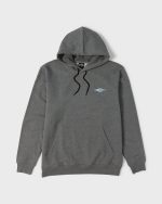Crayon Wave Pullover Hoodie - Dark Gray Heather - Image 6
