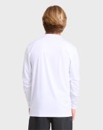 All Day Wave UPF 50 Long Sleeve Surf Tee - White - Image 2