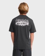 Rift UPF 50 Short Sleeve Surf Tee - Black