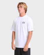 Rift UPF 50 Short Sleeve Surf Tee - White - Image 4