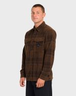 Bad Dog Long Sleeve Corduroy Shirt - Carafe - Image 4
