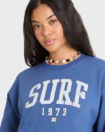 Gone Surfing Crewneck Sweatshirt - True Navy - Image 5