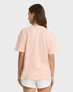 Make A Splash Short Sleeve Cotton Graphic T-Shirt - Cherry Blossom - Image 2