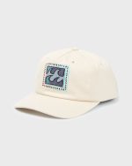 Crayon Wave Snapback Hat - Oatmeal