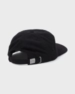 Heritage 5-Panel Strapback Hat - Black - Image 2