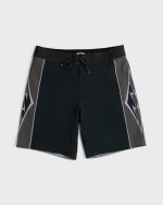 New Wave Pro 19" Boardshorts - Black - Image 8