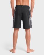New Wave Pro 19" Boardshorts - Black - Image 2